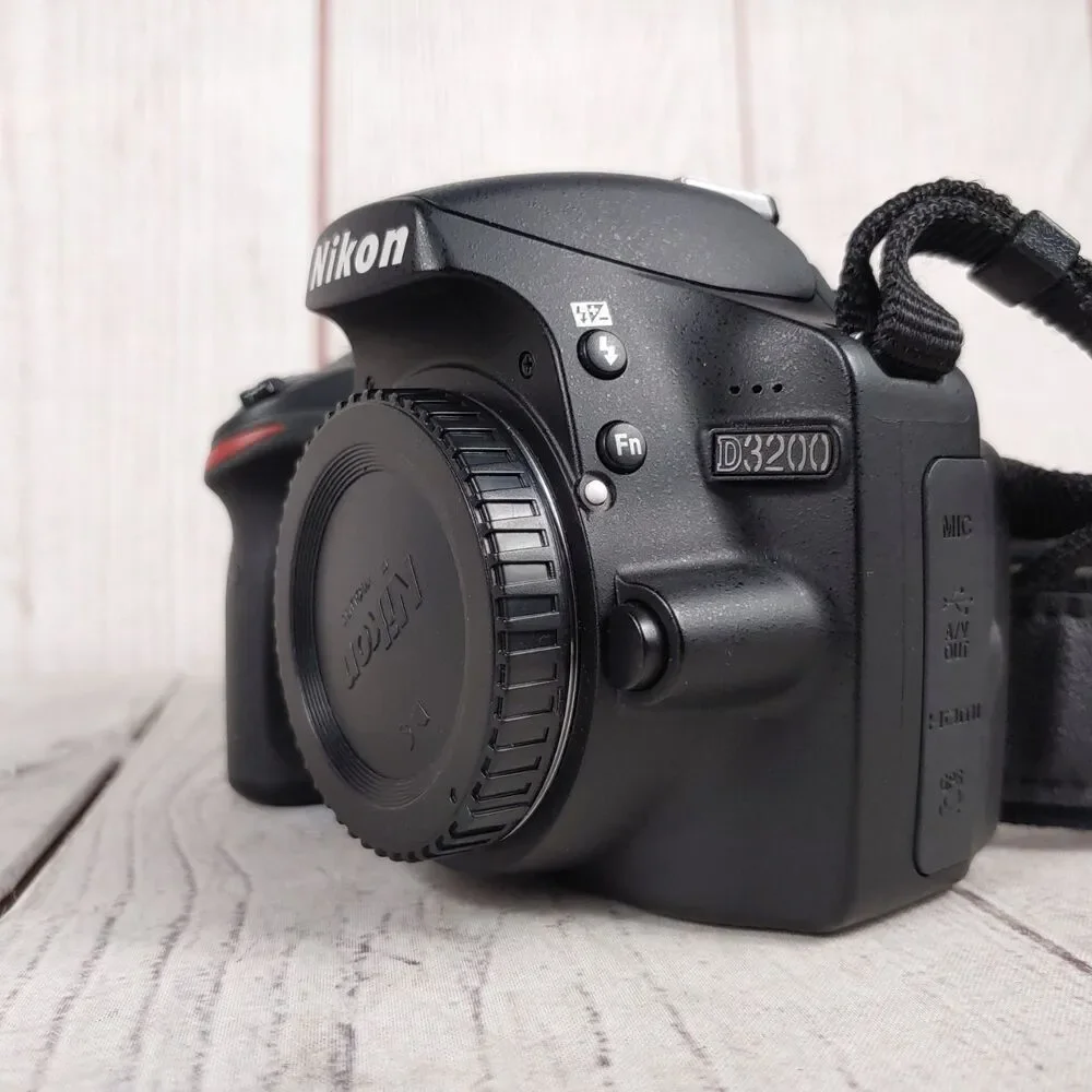 Nikon D3200 24.2MP Digital SLR Camera Body - FULLY TESTED - DSLR Used Working